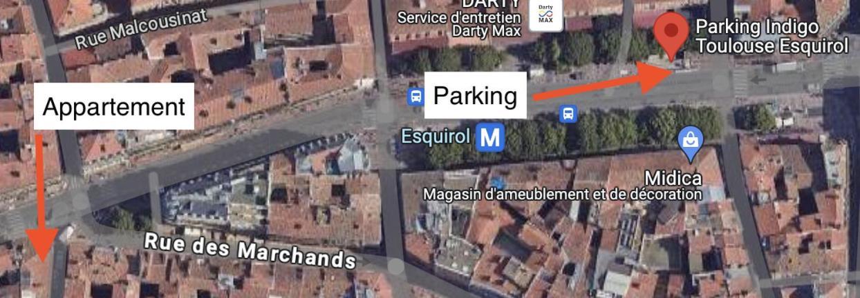 L'Elegant Paradoux - 3 Sdb - 2 Wc - Ascenseur - Parking - Plein Centre Τουλούζη Εξωτερικό φωτογραφία